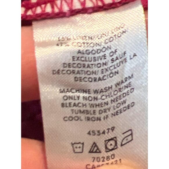 Loft Outlet Womens Running Shorts XL Pom-Pom Trim Elastic Waist pink - Picture 6 of 10